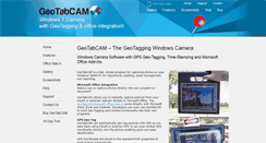 Desktop Screenshot of geotabcam.com